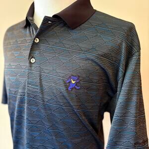Grateful Dead Dancing Bear Ben Hogan Golf Polo (XL)